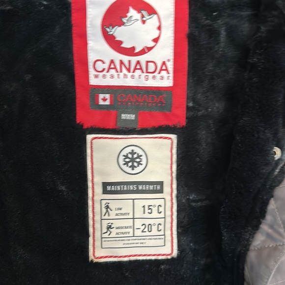 Canada Weather Gear Black Camo Pattern Jacket Waterproof NWT - Picture 9 of 12